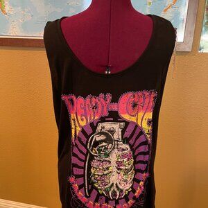 Lethal Angel Women's Ready for Love Fringed Tank Top